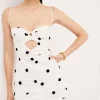 Hot For Love & Lemons Abigail Mini Dress White