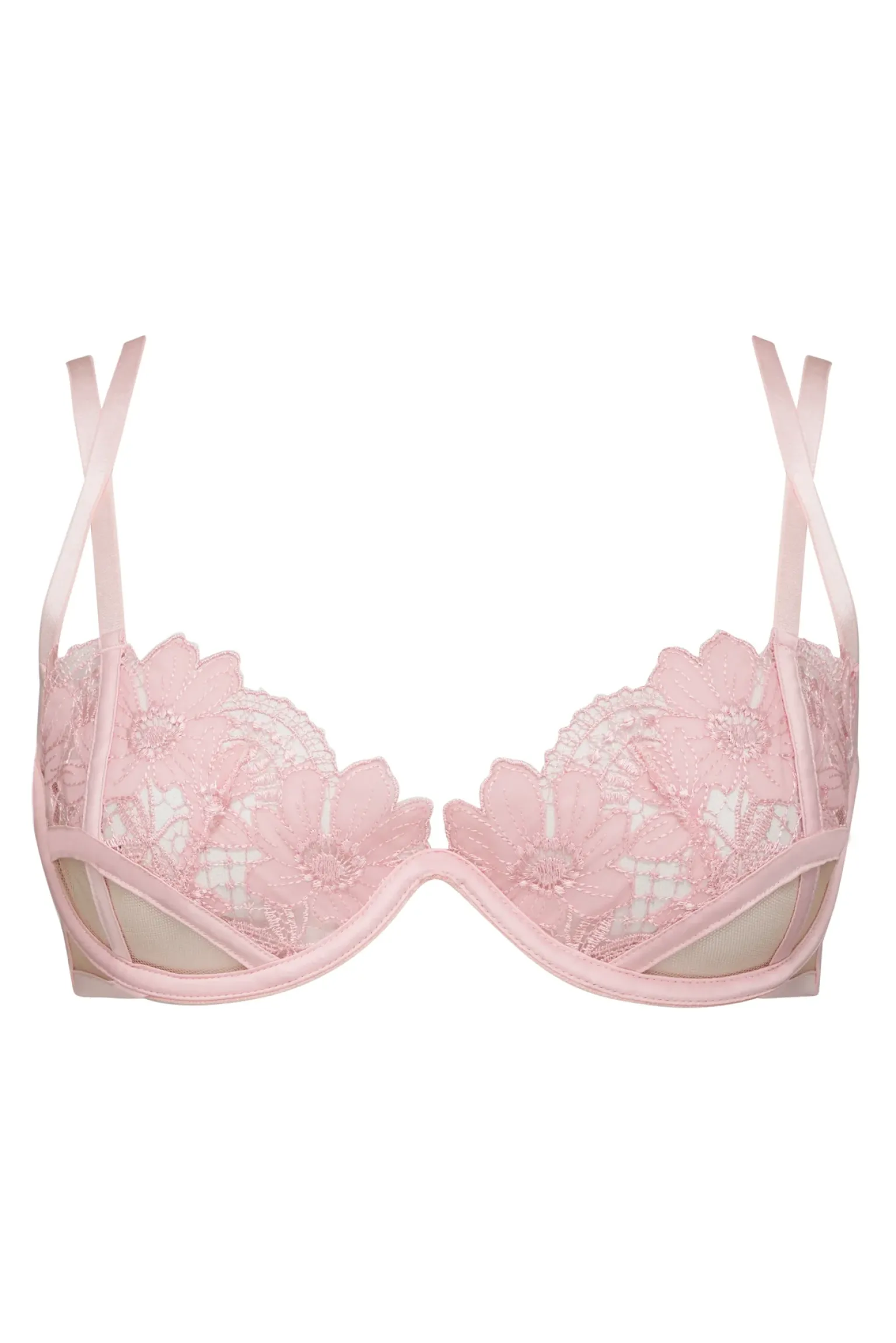 aimee_floral_underwire_br_3.webp New For Love & Lemons Aimee Floral Underwire Bra Pink