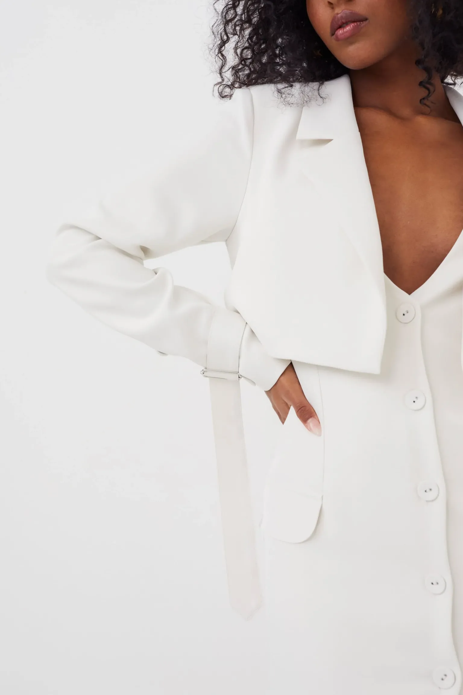 alysa_blazer_mini_dress_1.webp Cheap For Love & Lemons Alysa Blazer Mini Dress Ivory