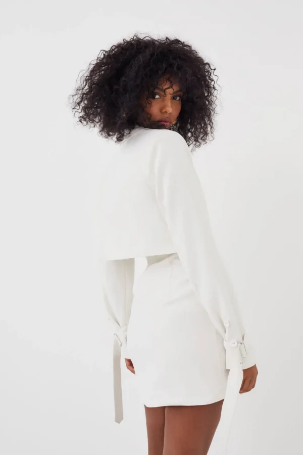 Cheap For Love & Lemons Alysa Blazer Mini Dress Ivory