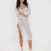 Best Sale For Love & Lemons Amber Midi Dress Blue