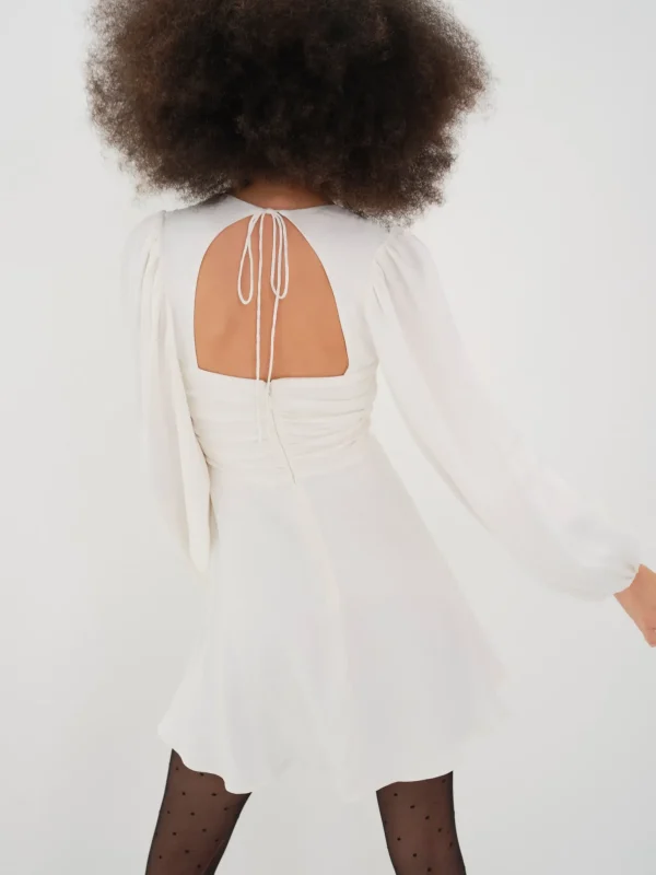Outlet For Love & Lemons Beatrice Mini Dress Ivory