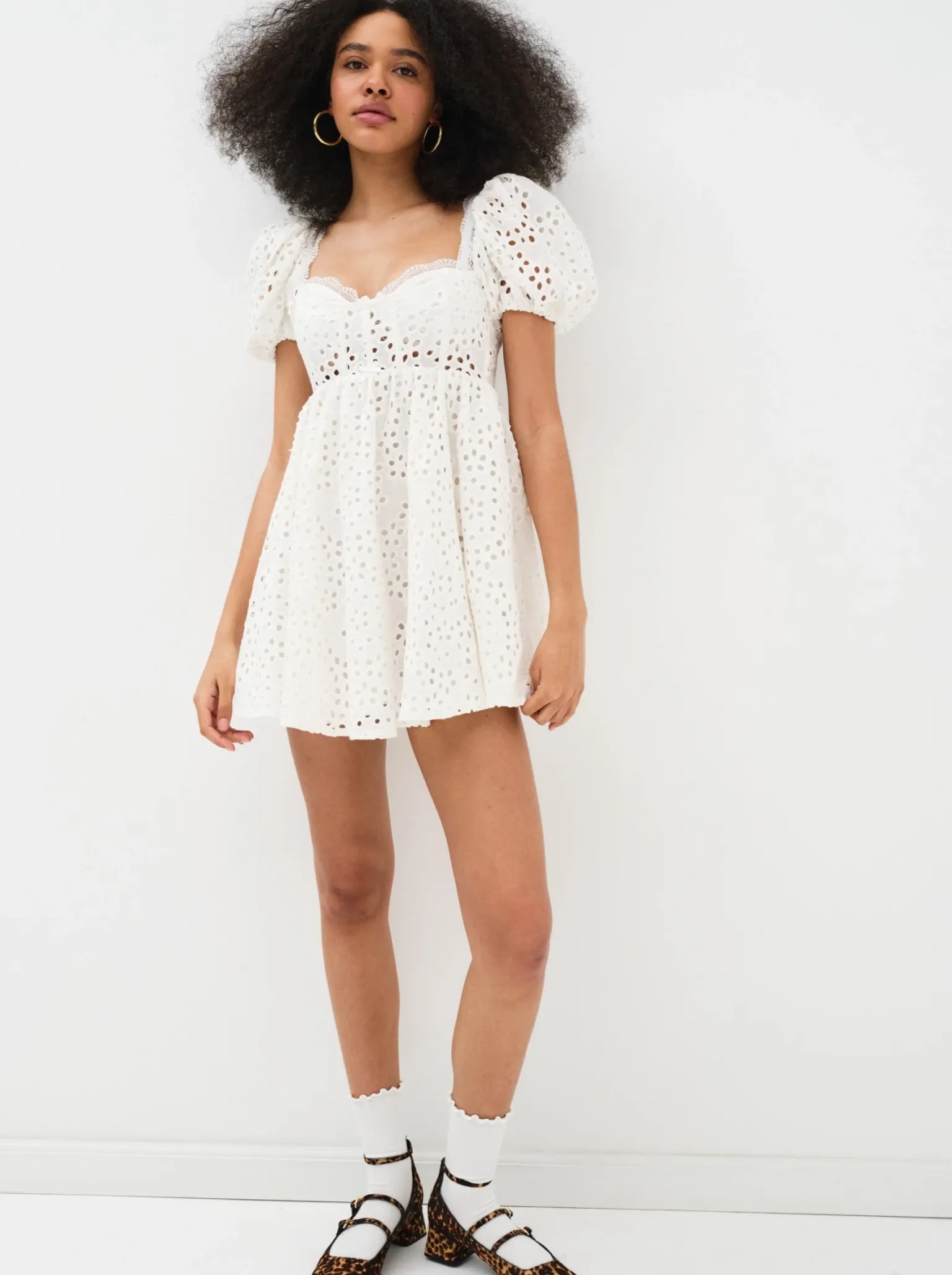 becca_mini_dress_2.webp New For Love & Lemons Becca Mini Dress White