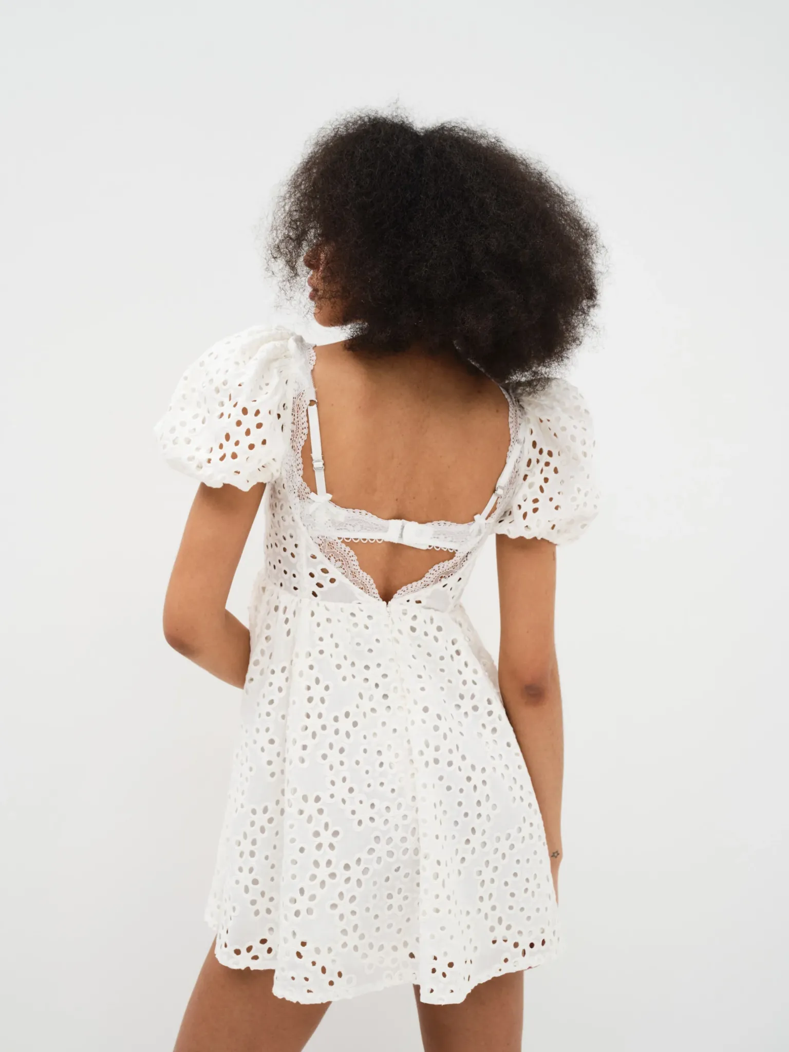 becca_mini_dress_3.webp New For Love & Lemons Becca Mini Dress White