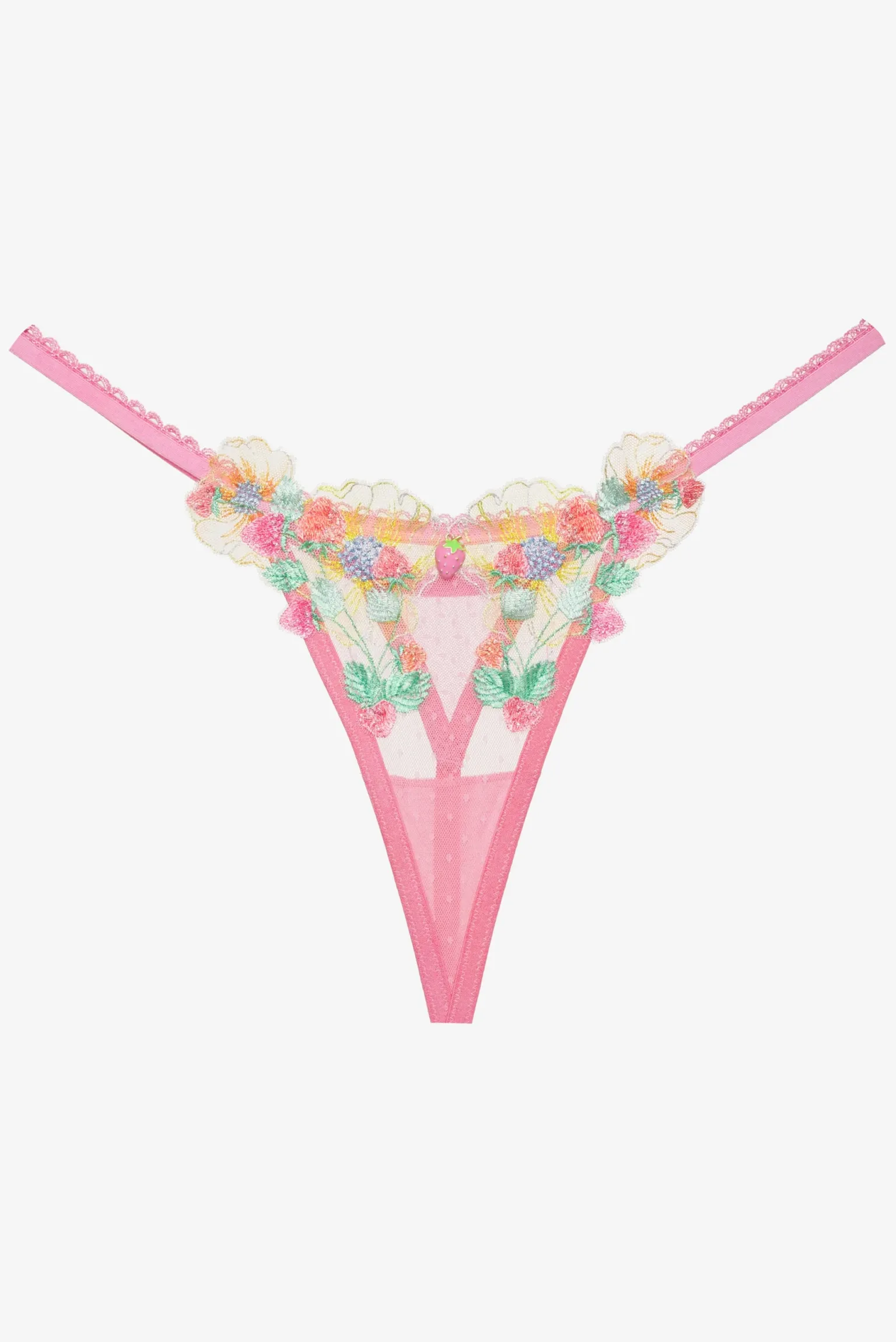 berry_patch_thong_panty_6.webp Hot For Love & Lemons Berry Patch Thong Panty Pink