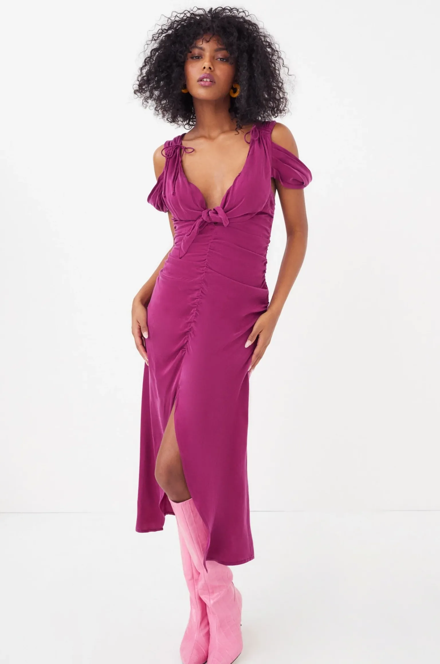 beth_midi_dress_0-2.webp Flash Sale For Love & Lemons Beth Midi Dress Pink