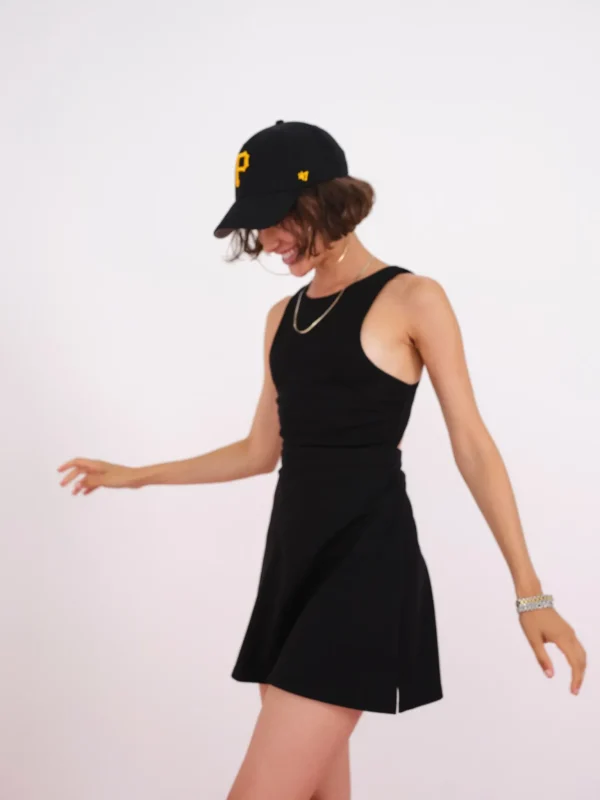Store For Love & Lemons Bodysuit Dress Black