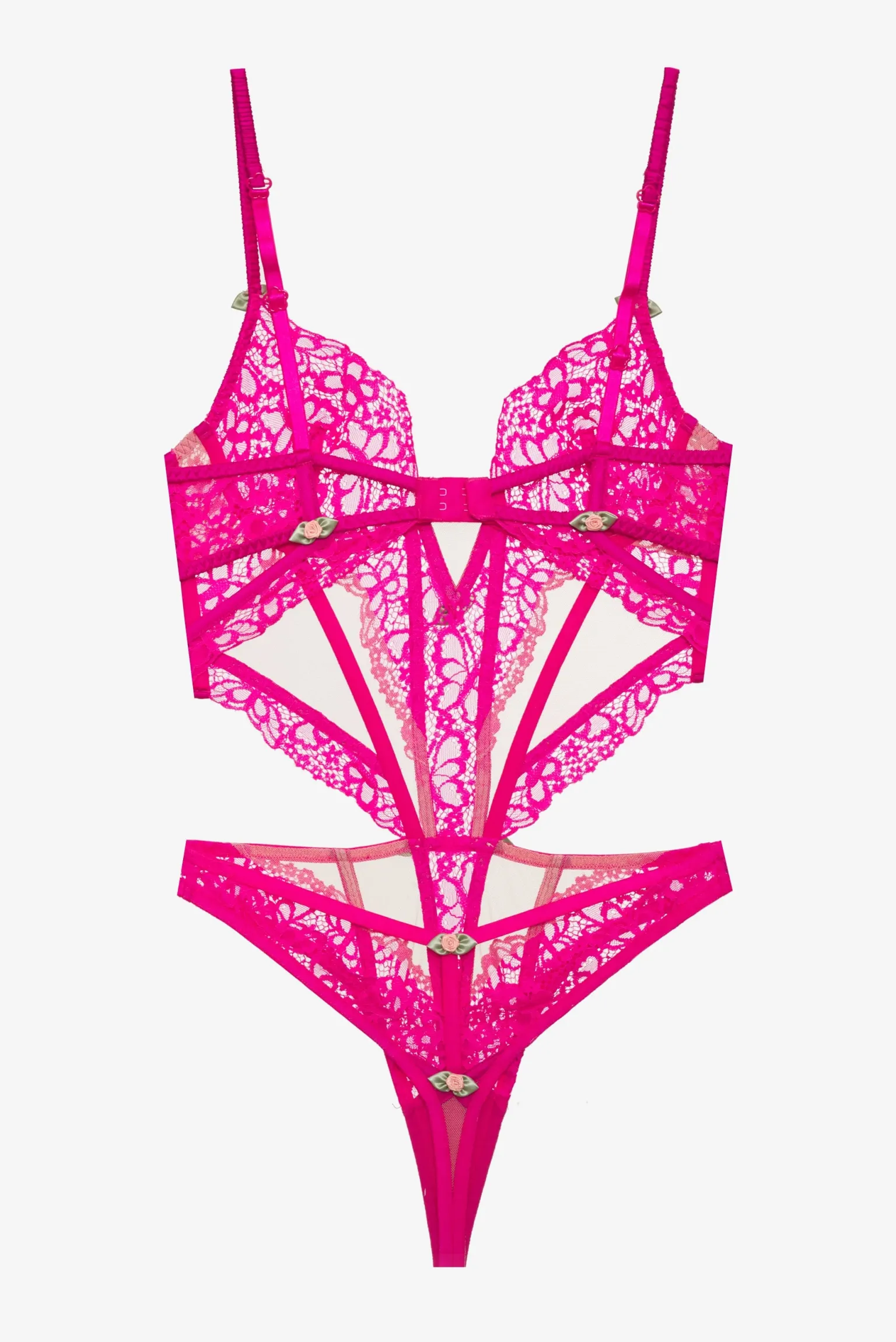 butterfly_lace_teddy_6.webp Cheap For Love & Lemons Butterfly Lace Teddy Pink