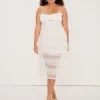 Best Sale For Love & Lemons Cameron Midi Dress White