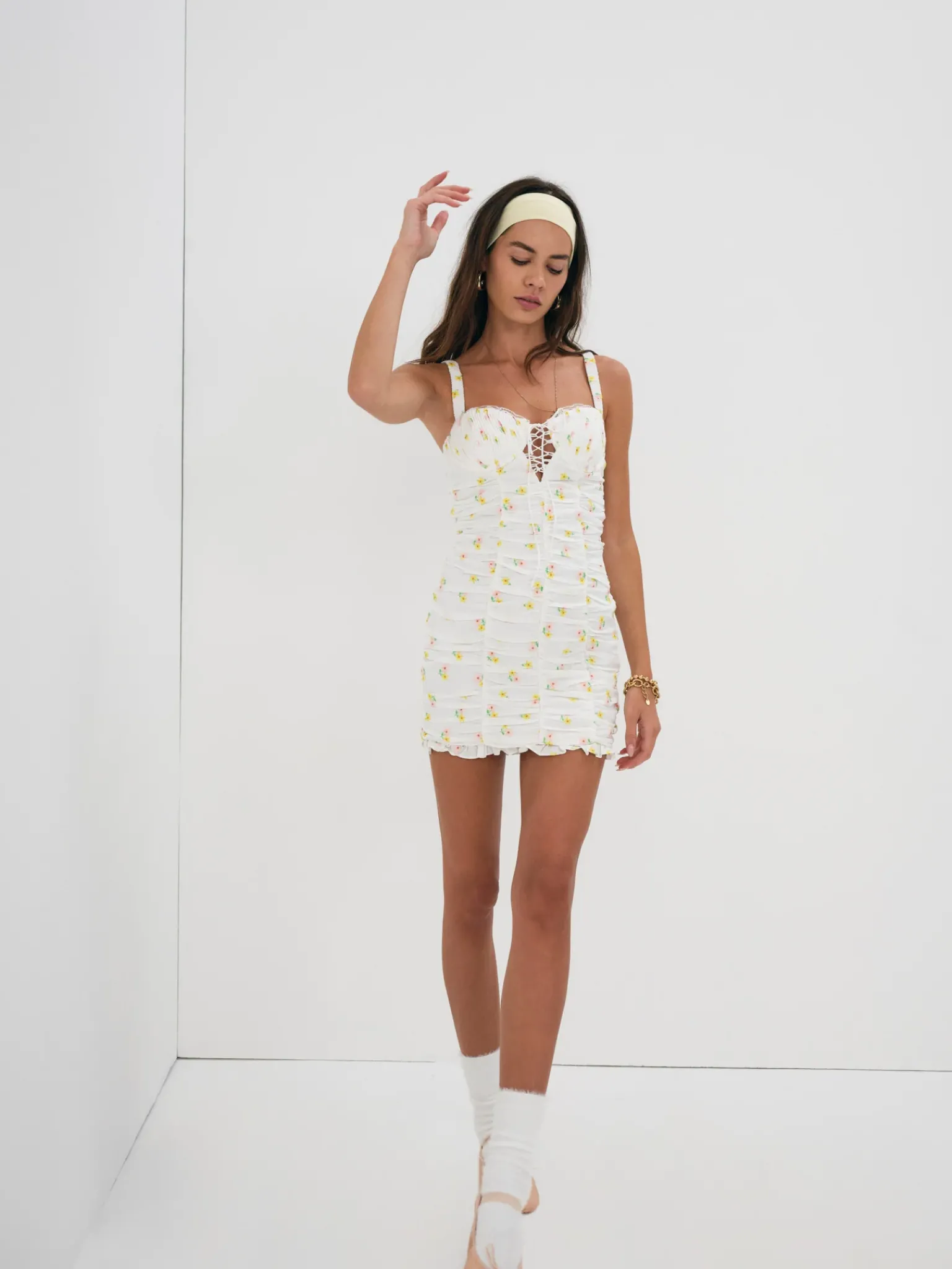 celia_mini_dress_3.webp Cheap For Love & Lemons Celia Mini Dress White