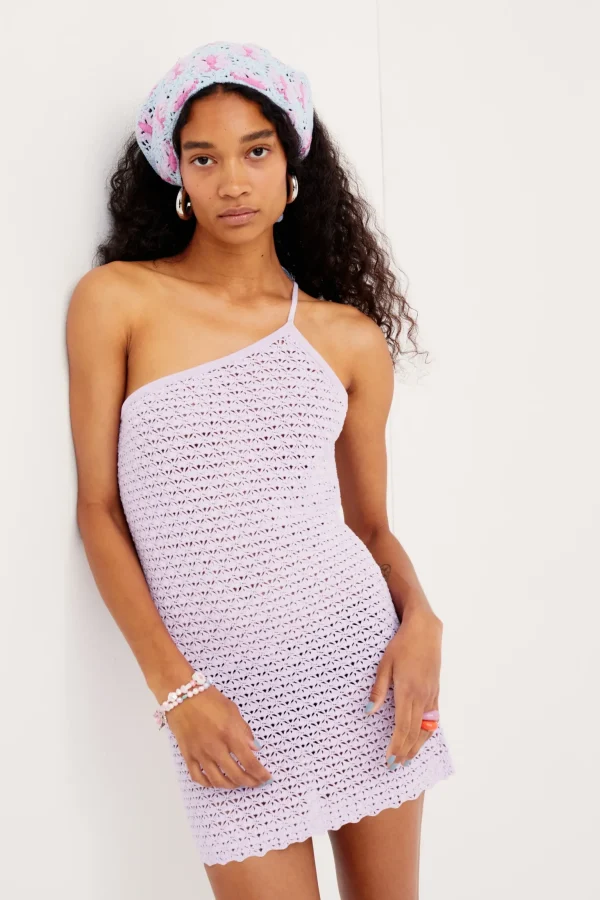 Best Sale For Love & Lemons Charlotte Mini Dress Purple