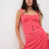 Hot For Love & Lemons Chianti Top Red