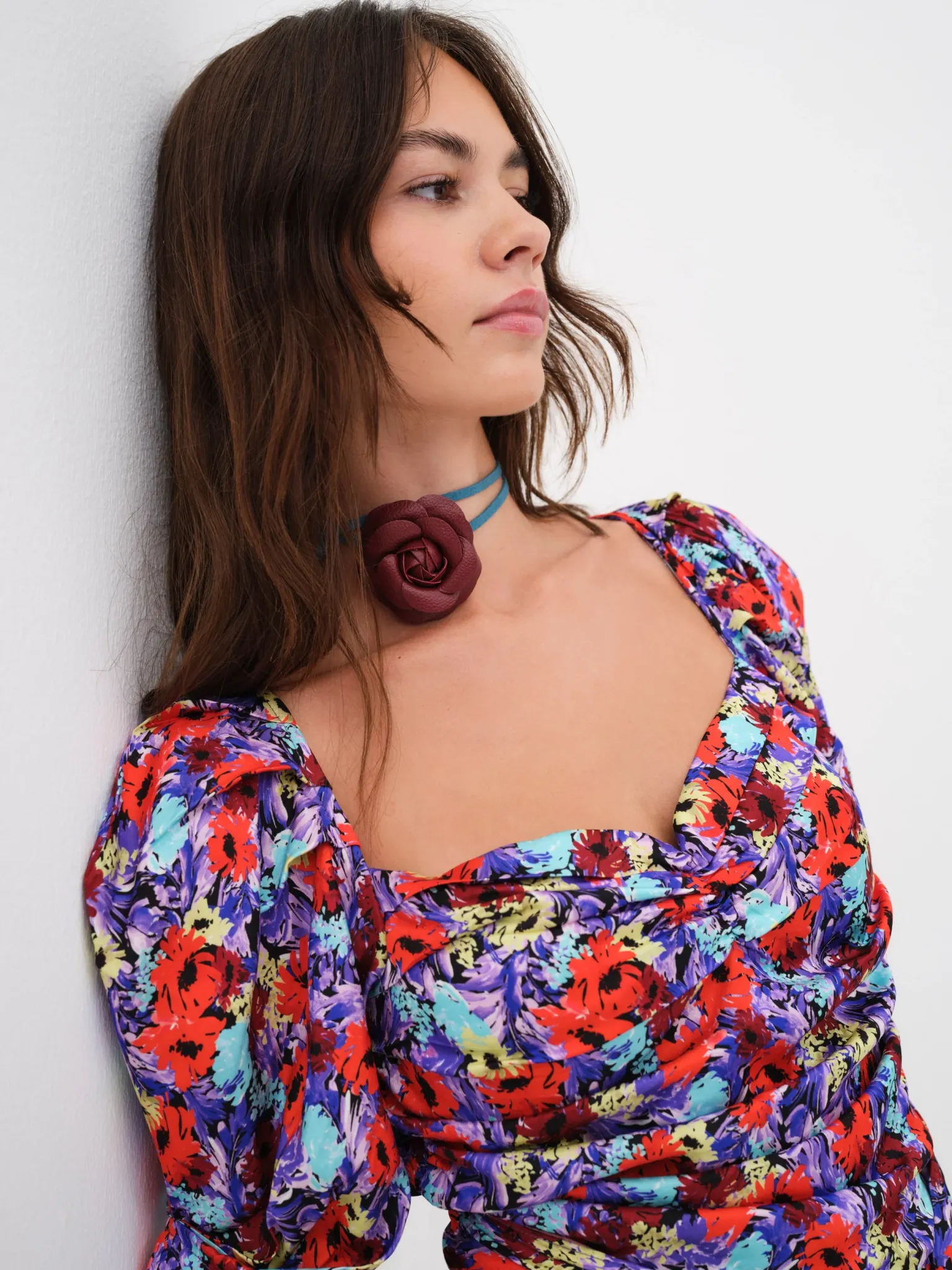 chiara_puff_sleeve_mini_d_1.webp New For Love & Lemons Chiara Puff Sleeve Mini Dress Purple