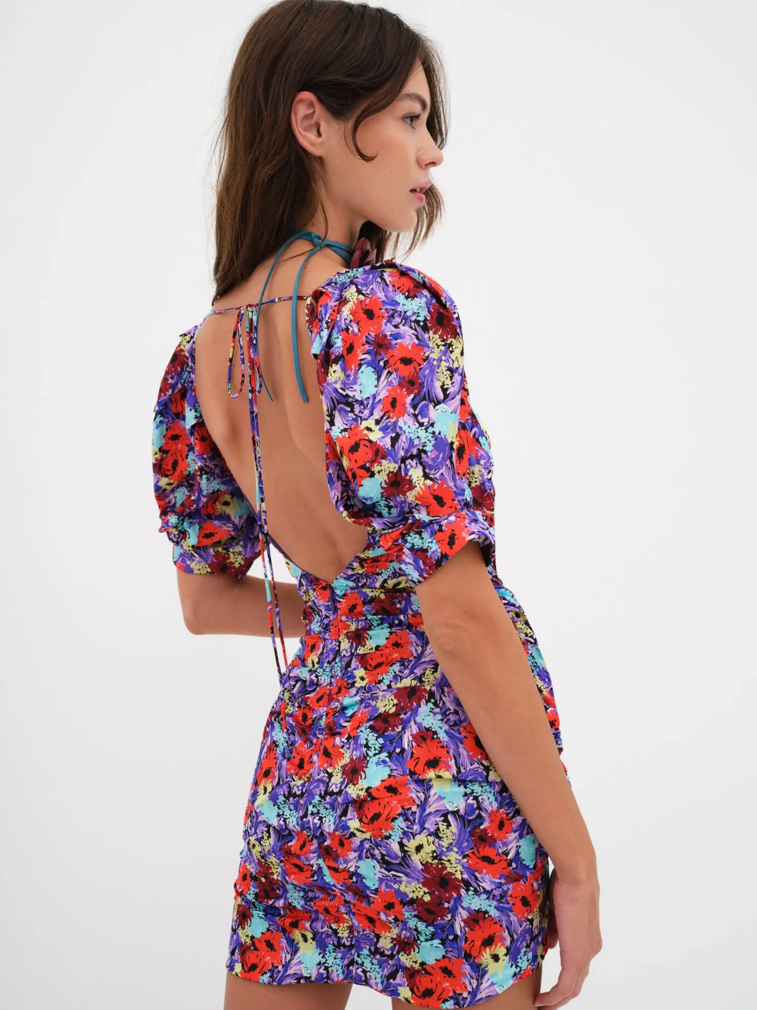 chiara_puff_sleeve_mini_d_3.webp New For Love & Lemons Chiara Puff Sleeve Mini Dress Purple
