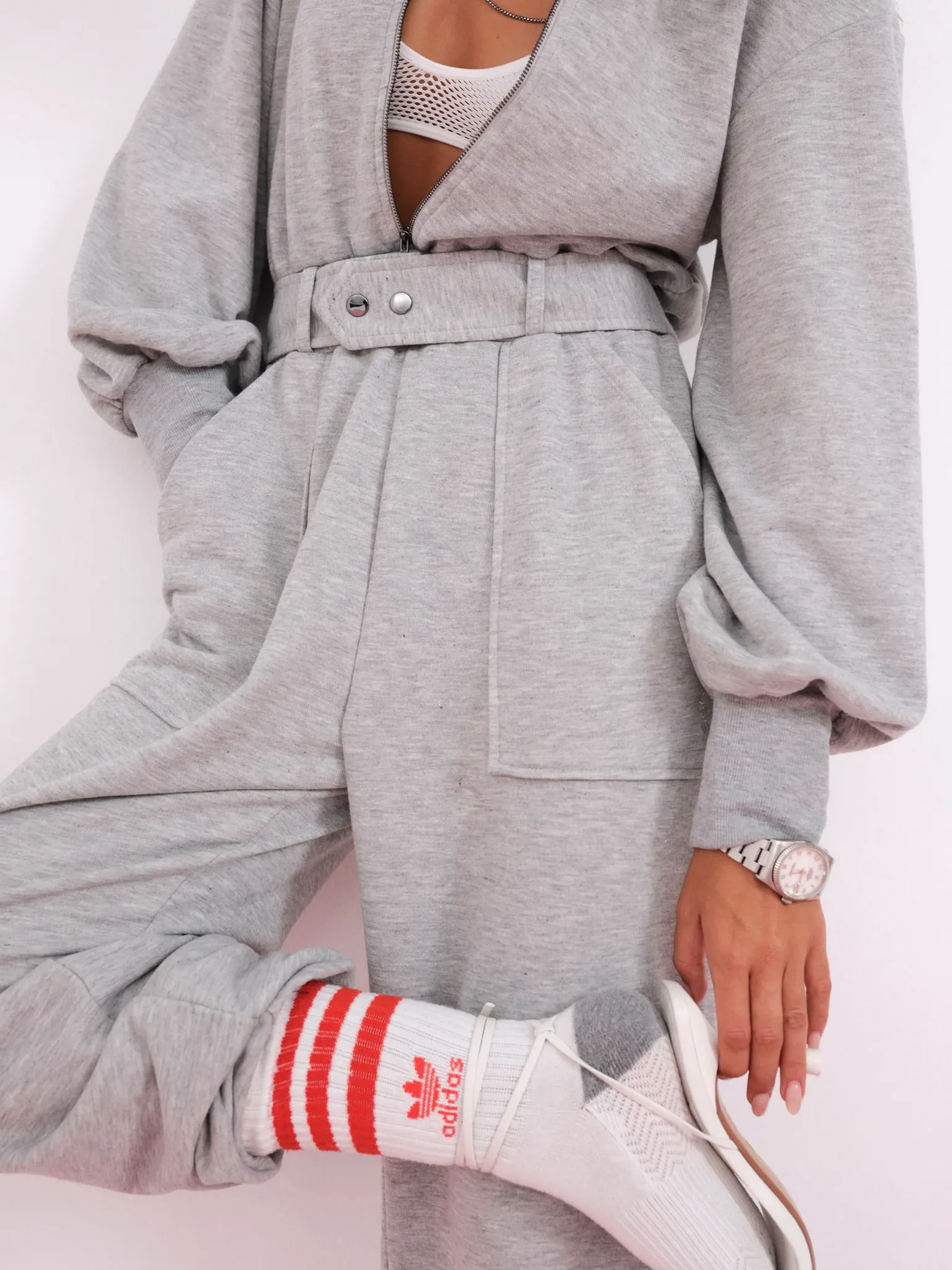 cinched_jumpsuit_0-1.webp Outlet For Love & Lemons Cinched Jumpsuit Grey