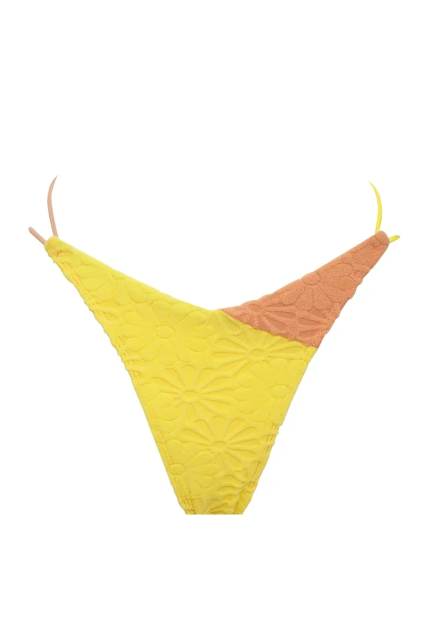 Best For Love & Lemons Coraline Swim Bottom Yellow