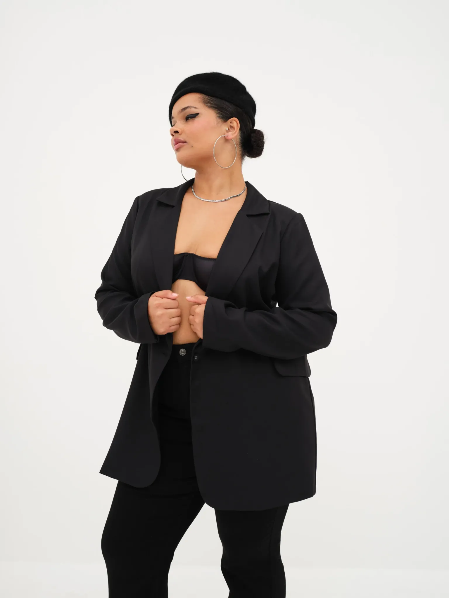 courtney_blazer_3-1.webp Clearance For Love & Lemons Courtney Blazer Black