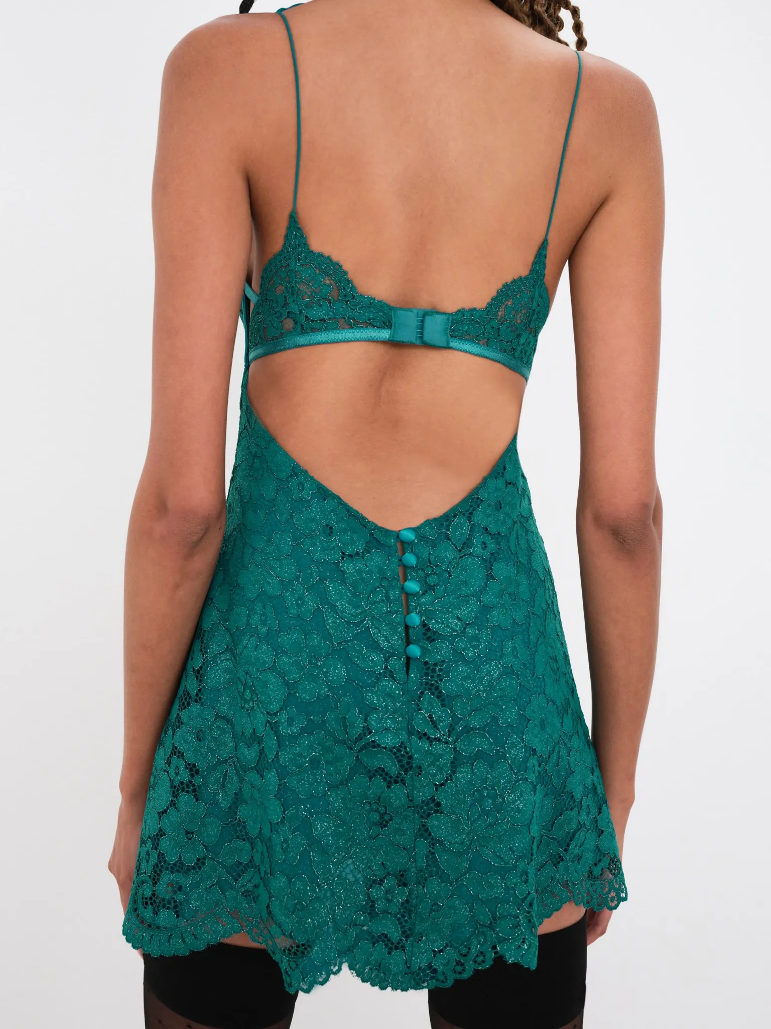 creamsicle_lace_slip_dres_2-3.webp Online For Love & Lemons Creamsicle Lace Slip Dress Green