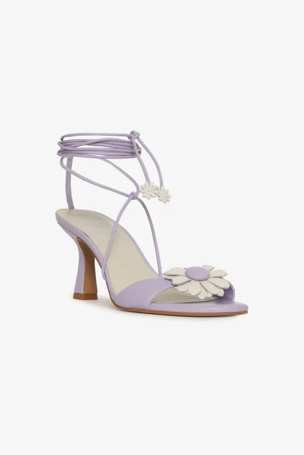 Store For Love & Lemons Daizy Heels Purple
