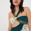 Online For Love & Lemons Darlene Mini Dress Blue