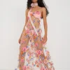 Flash Sale For Love & Lemons Delaney Maxi Dress Multi