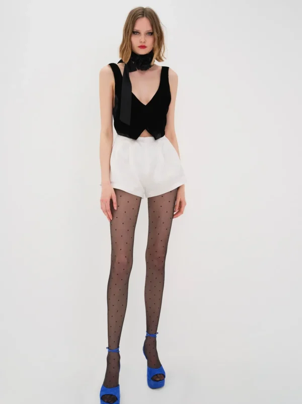 Online For Love & Lemons Drew Romper Black