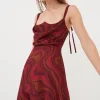 Best Sale For Love & Lemons Eleanor Mini Dress Red