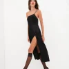 Store For Love & Lemons Elora Midi Dress Black