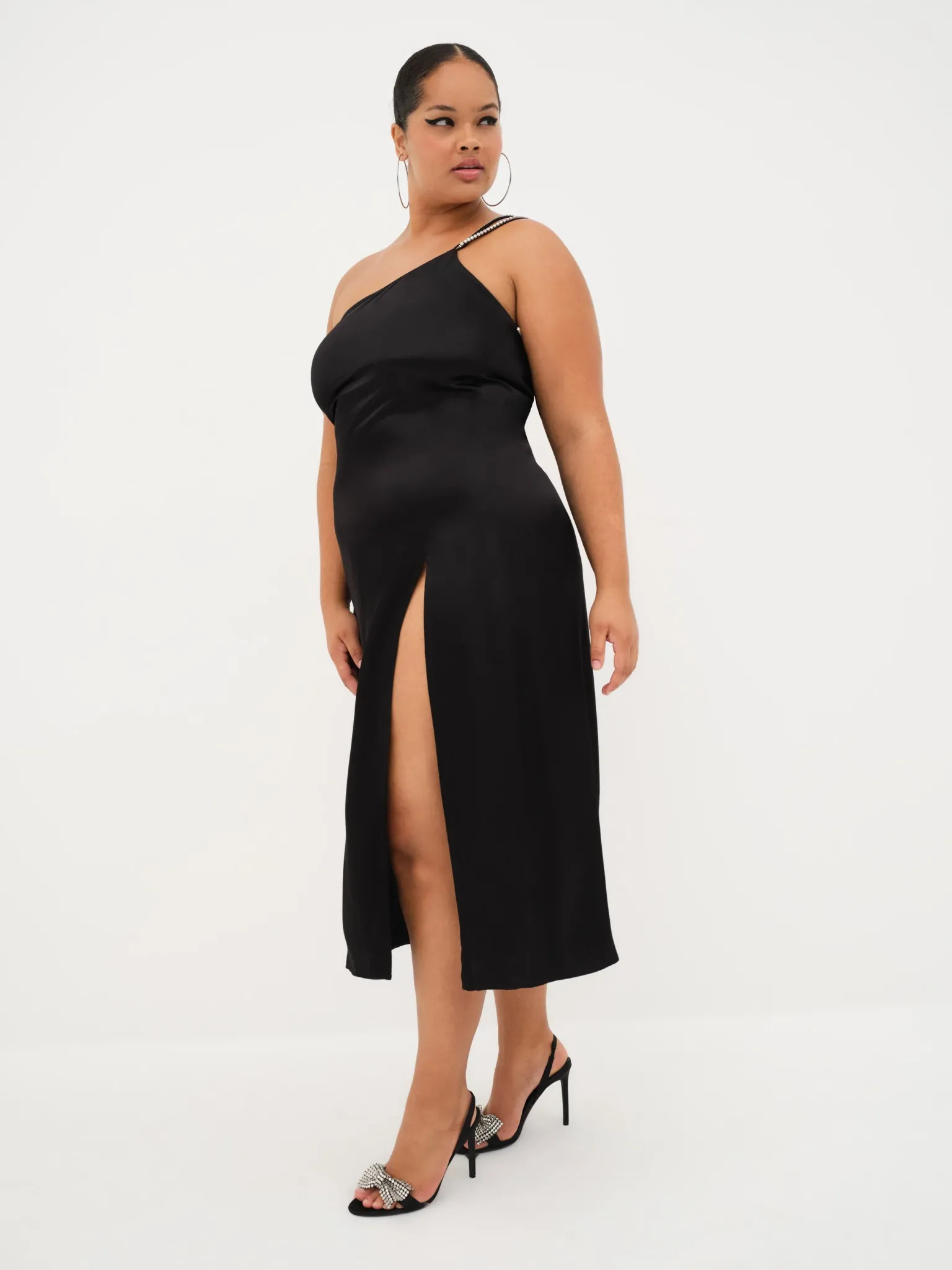 elora_midi_dress_7.webp Store For Love & Lemons Elora Midi Dress Black