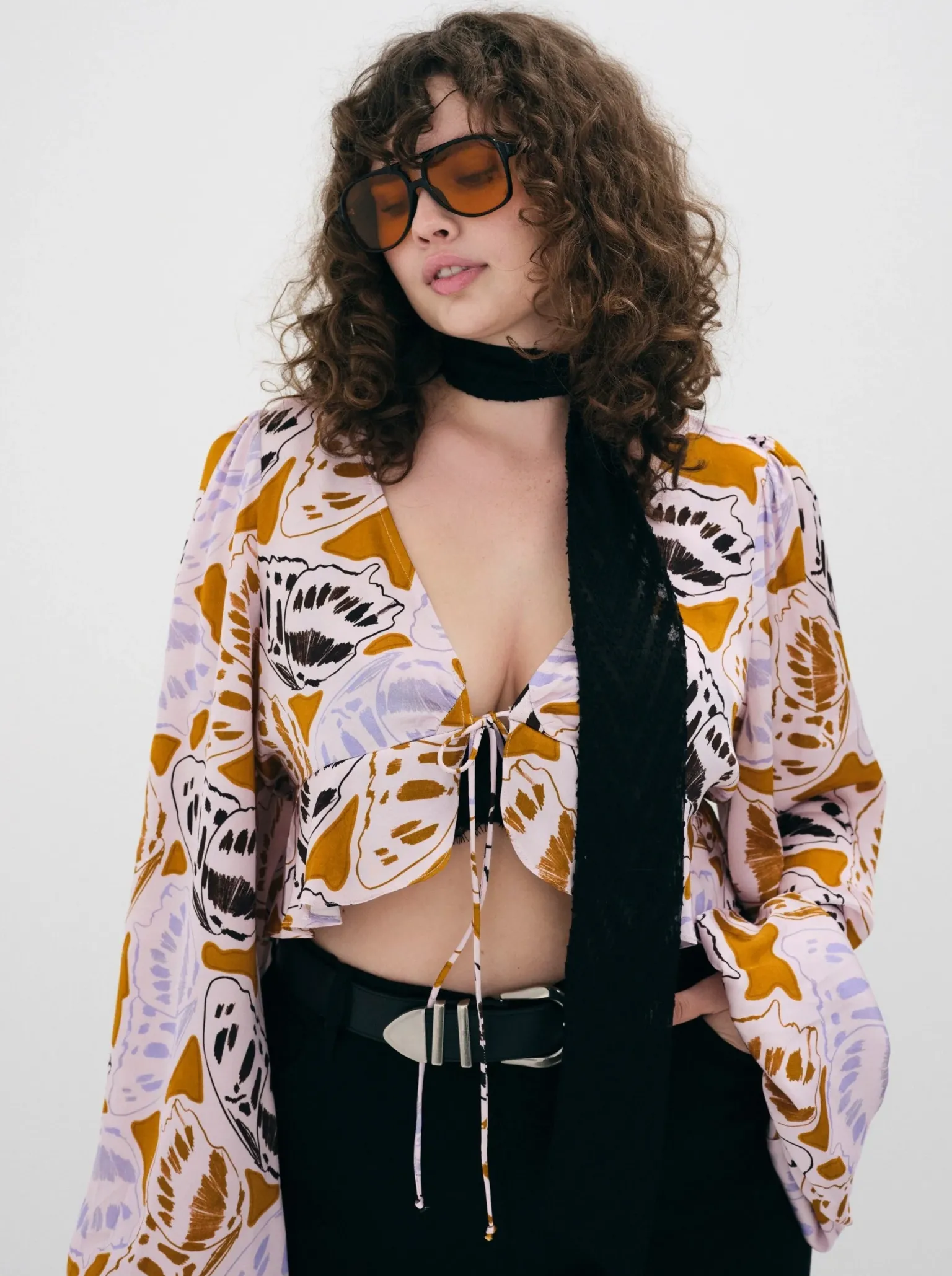 esmeralda_crop_top_5.webp Best Sale For Love & Lemons Esmeralda Crop Top Orange