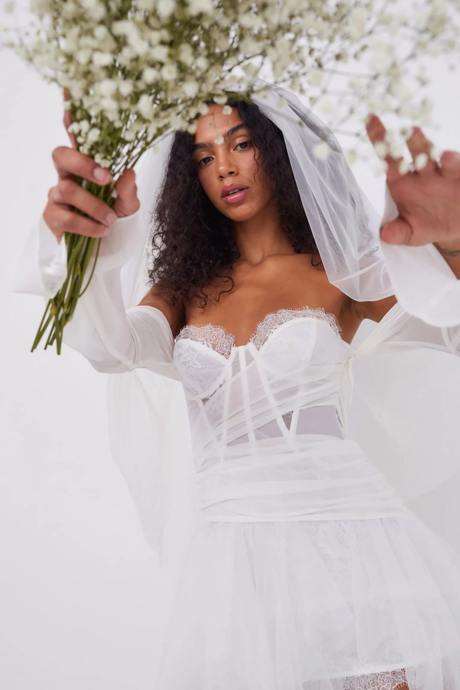 eve_bridal_gown_3.webp Store For Love & Lemons Eve Bridal Gown White