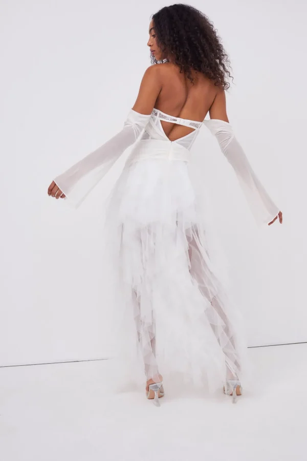 Store For Love & Lemons Eve Bridal Gown White