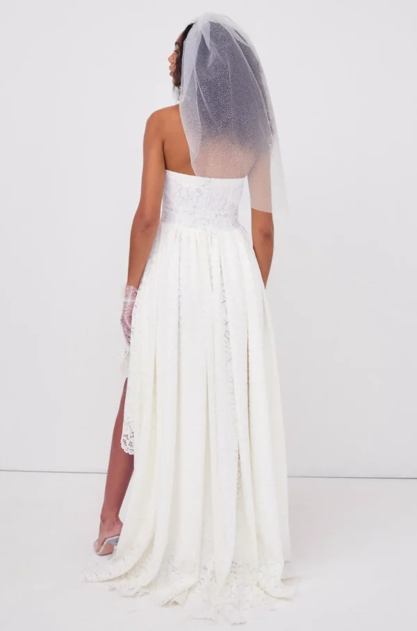 Flash Sale For Love & Lemons Everly Bridal Gown White