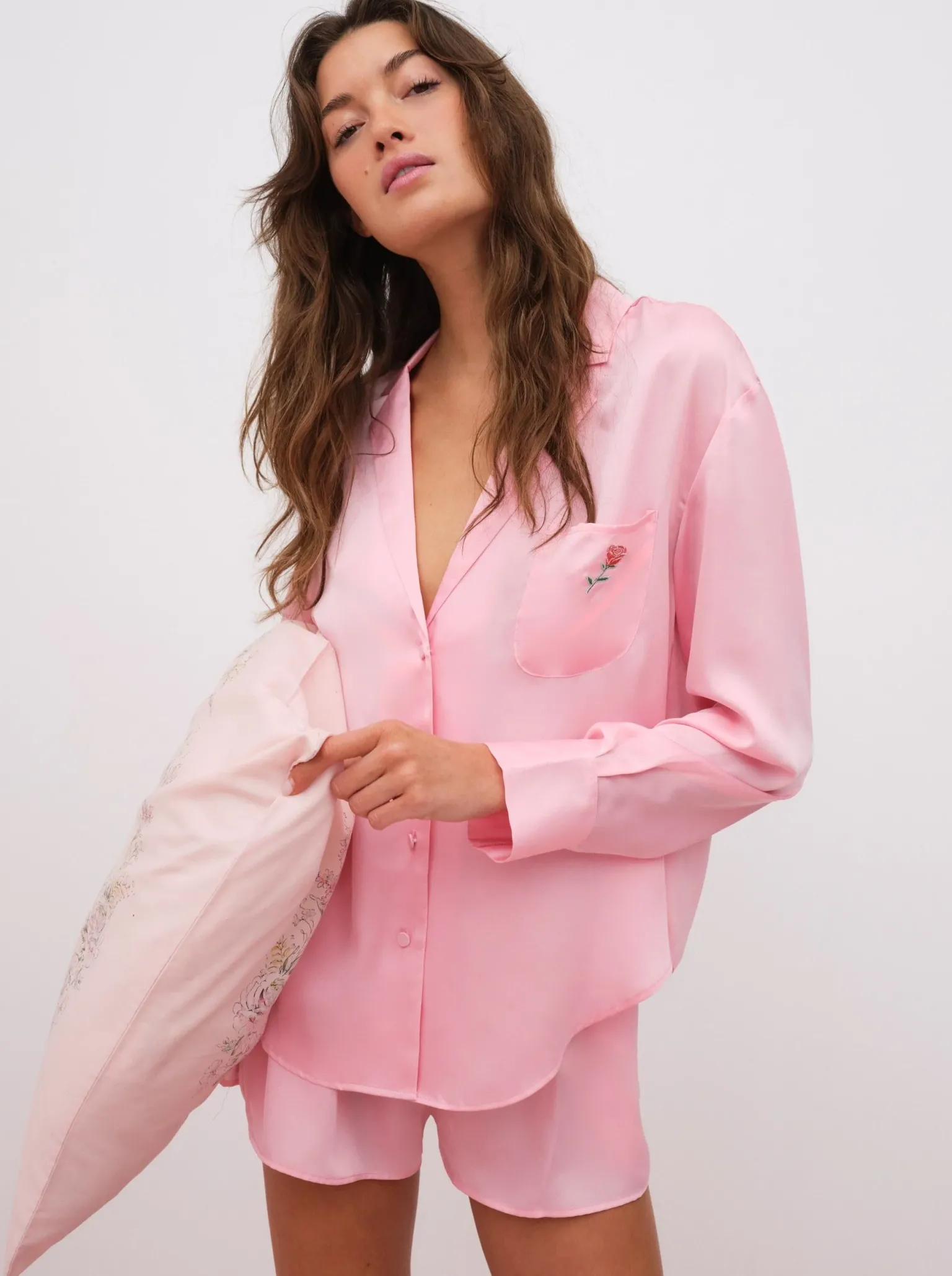 everyday_pj_top_0.webp New For Love & Lemons Everyday Pj Top Pink