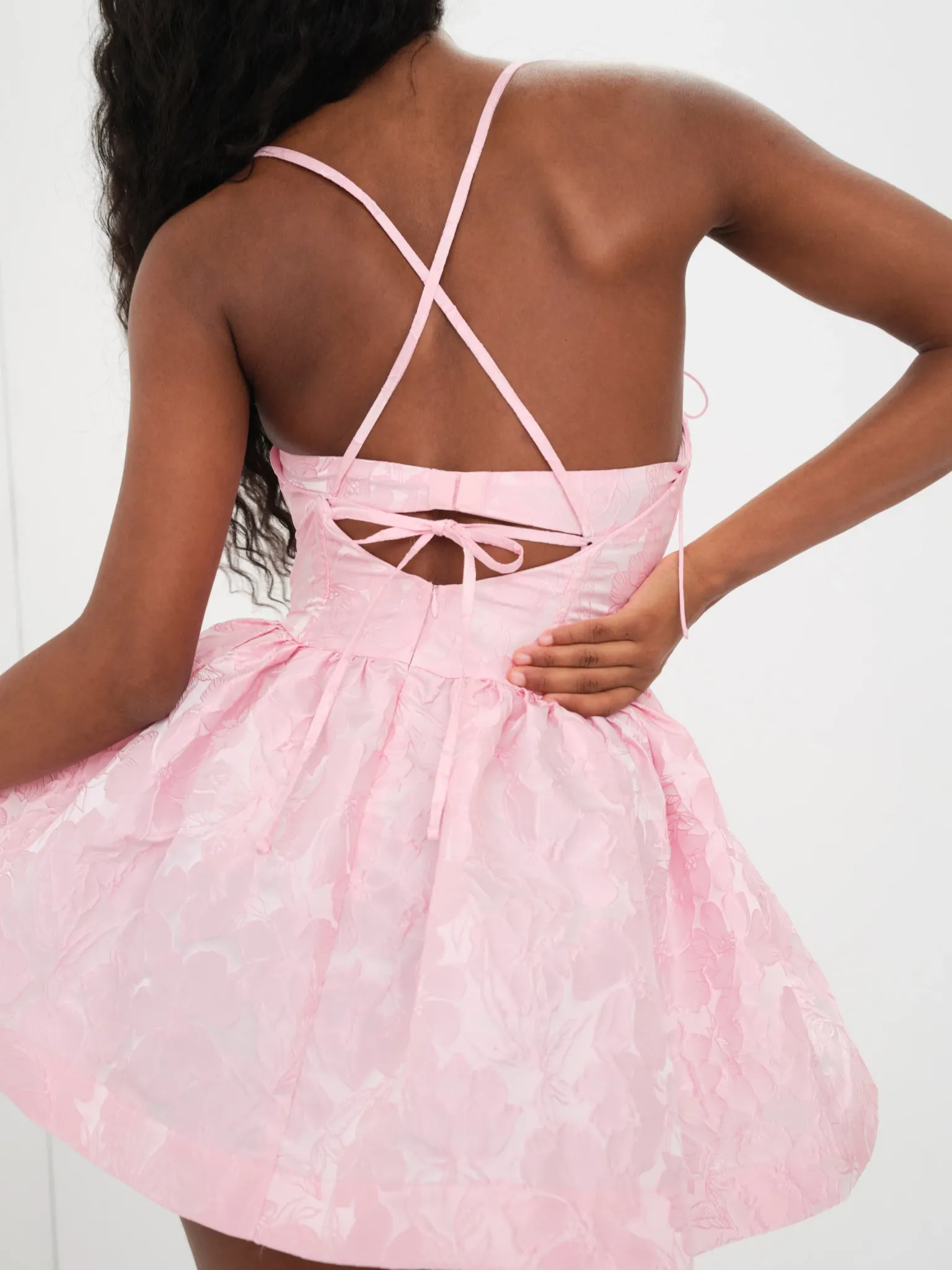 faith_mini_dress_1.webp Best For Love & Lemons Faith Mini Dress Pink