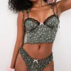 Clearance For Love & Lemons Farrah Bustier Black