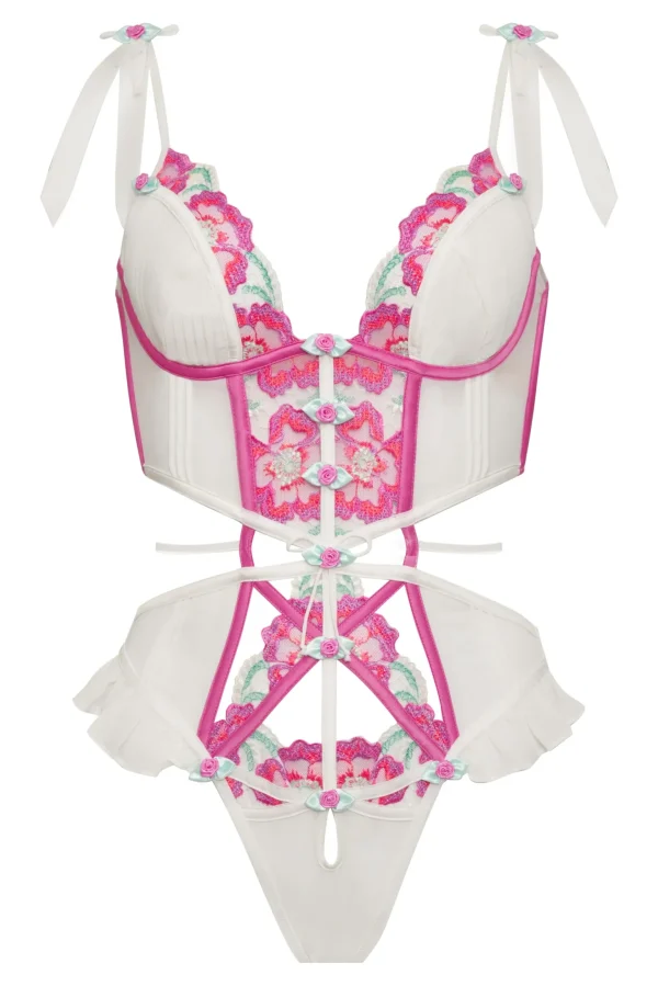 Best For Love & Lemons Festival Floral Teddy Pink