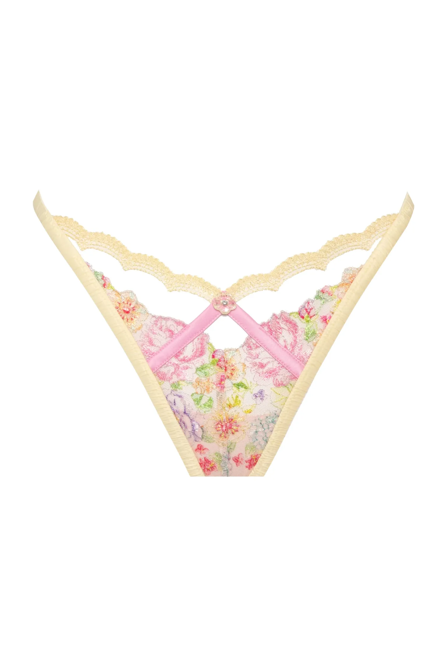 floral_frenzy_panty_4.webp Fashion For Love & Lemons Floral Frenzy Panty Yellow