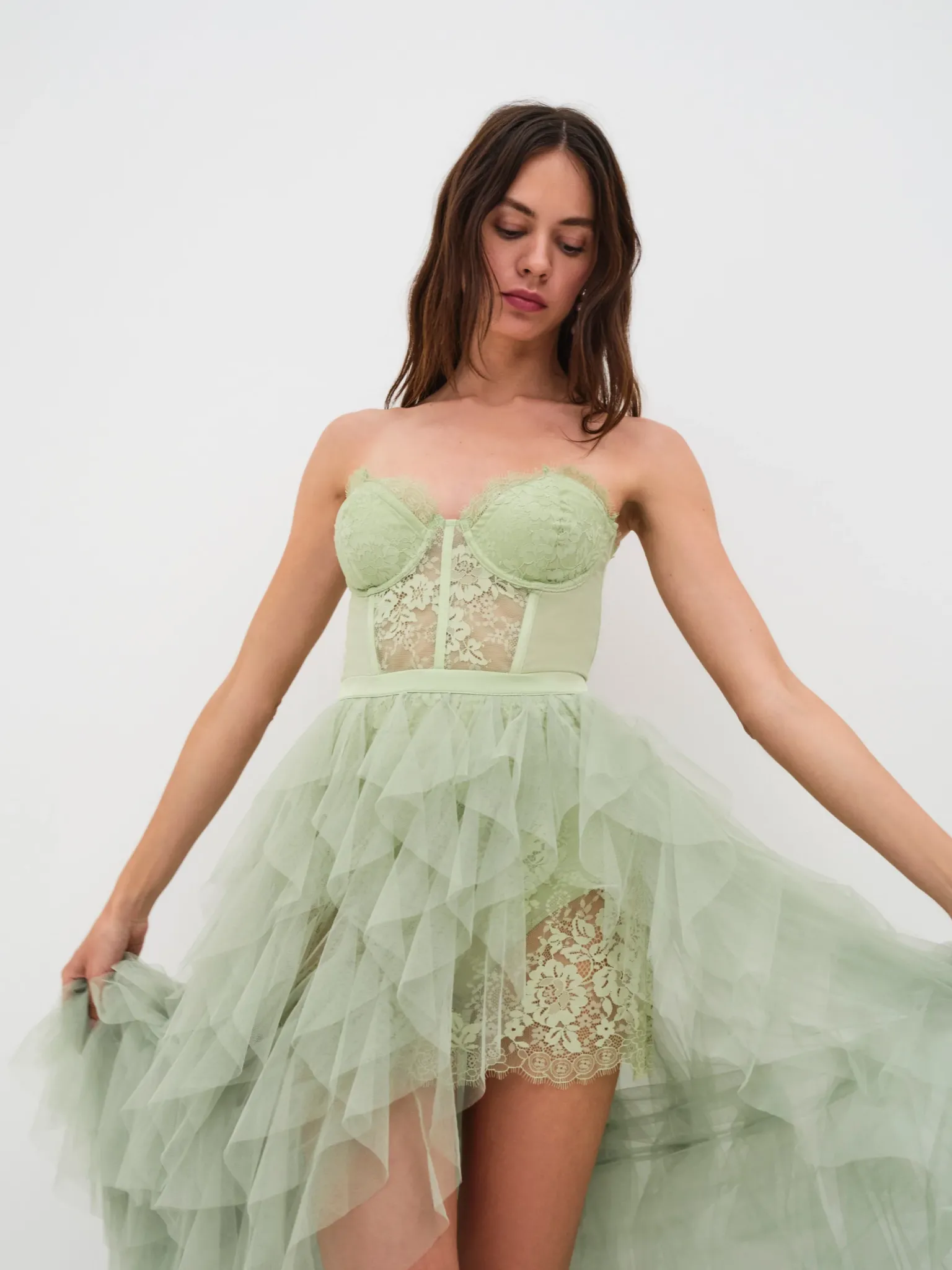 for_love__lemons_x_revolv_1.webp Clearance For Love & Lemons X Revolve Bustier Gown Green