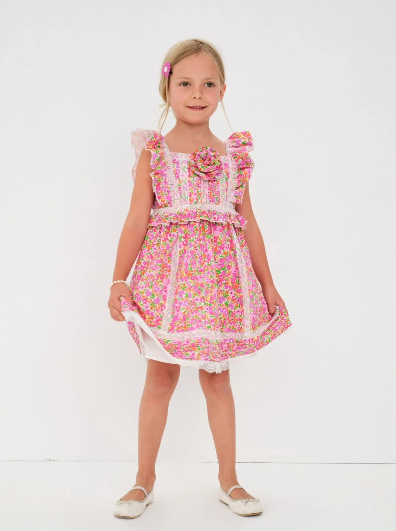 frances_dress_3.webp Store For Love & Lemons Frances Dress Pink