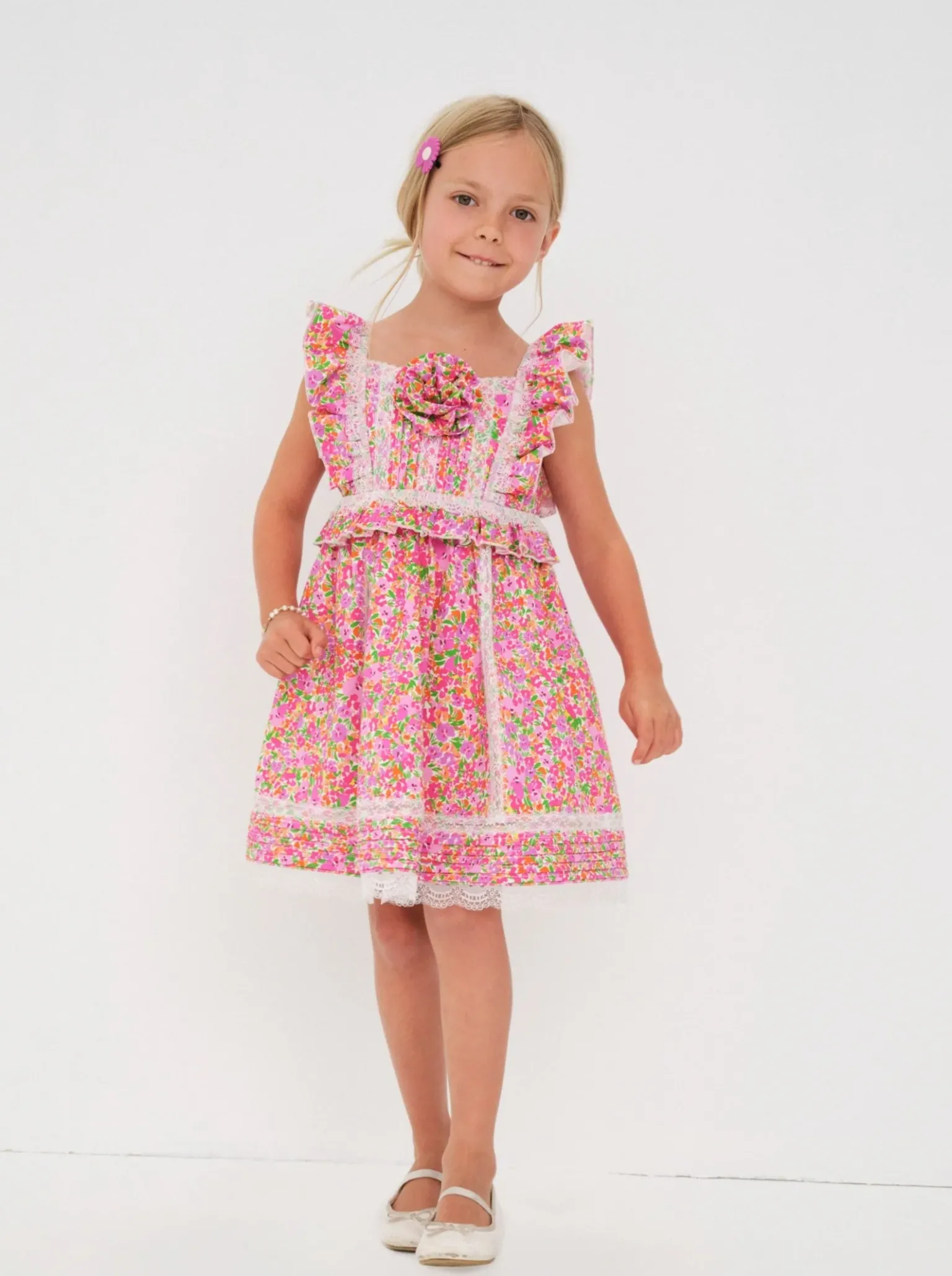 frances_dress_4.webp Store For Love & Lemons Frances Dress Pink