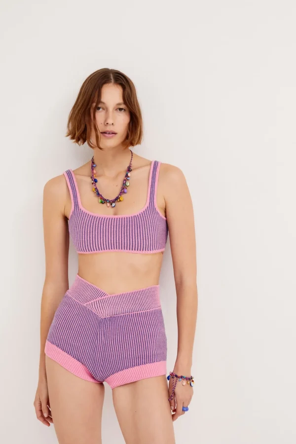 Cheap For Love & Lemons Gemma Short Pink