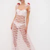 Cheap For Love & Lemons Giada Maxi Dress White