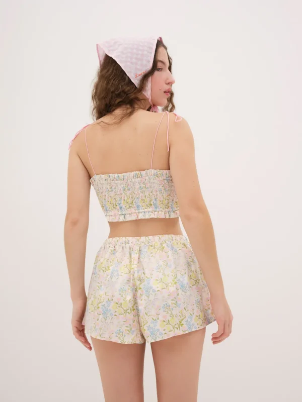Cheap For Love & Lemons Glitter Garden Top Multi