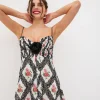 Clearance For Love & Lemons Greta Mini Dress Black