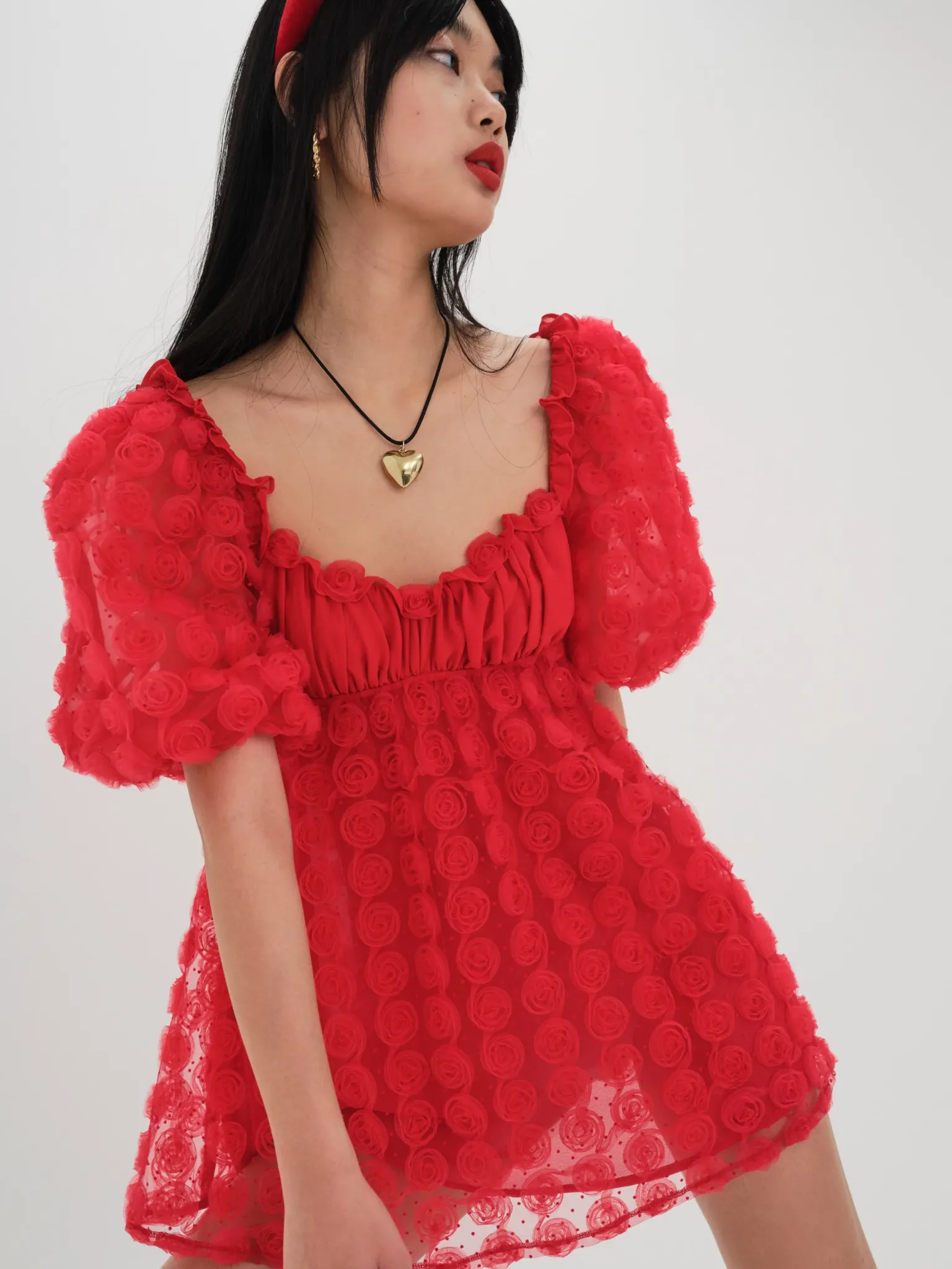 hannah_mini_dress_3.webp Best Sale For Love & Lemons Hannah Mini Dress Red