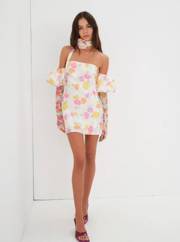Flash Sale For Love & Lemons Hazel Mini Dress Multi