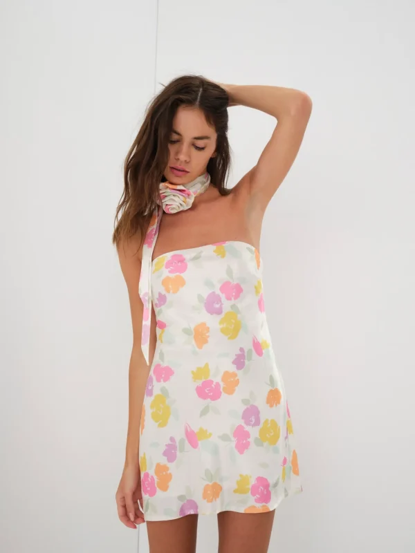 Flash Sale For Love & Lemons Hazel Mini Dress Multi