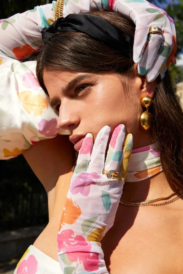 Flash Sale For Love & Lemons Hazel Mini Dress Multi