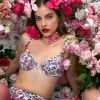 Hot For Love & Lemons Heart Bloom Underwire Bra Pink